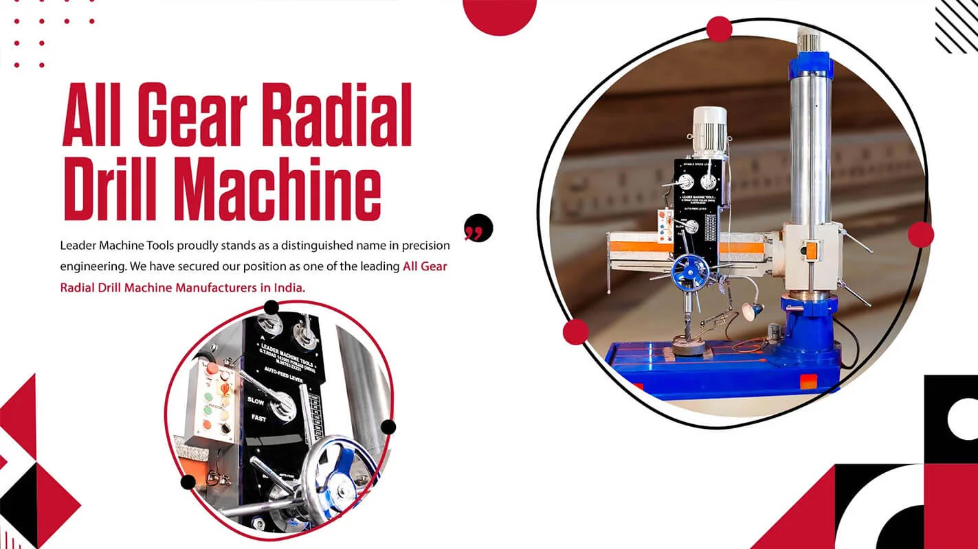 All Gear Radial Drill Machine Manufacturers